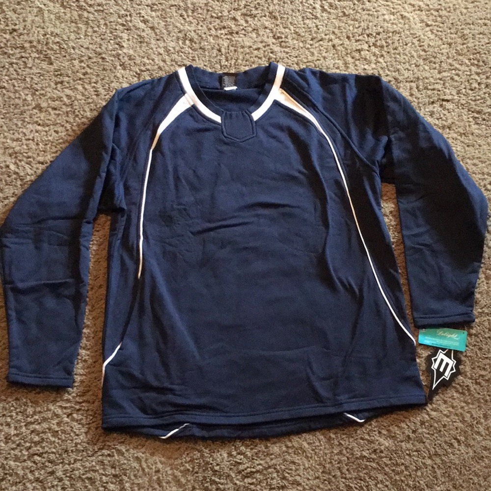 New With Tags Easton Adult Men’s Escape Navy Pullover/Jacket Sz M